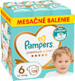 Plienky veľkosť 6 (13 - 18 kg) - mesačné balenie Pampers Premium Care