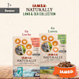 Nassfutter Katze Land & Sea Collection Naturally Mix, Senior, Multipack (12x85 g) IAMS