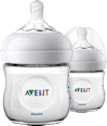 Babyflasche Natural, weiß, von Geburt an, 125ml PHILIPS AVENT
