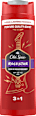 ROCKSTAR 3in1 - gel za tuširanje, šampon za kosu i gel za umivanje lica Old Spice
