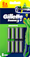 Sensor 3+ borotva betét, Sensitive Gillette