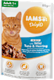Nassfutter für Katzen mit Thunfisch & Hering in Gelee, Delights IAMS