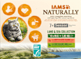 Nassfutter Katze Land & Sea Collection Naturally Mix, Senior, Multipack (12x85 g) IAMS