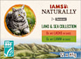 Nassfutter Katze Land & Sea Collection Naturally Mix, Senior, Multipack (12x85 g) IAMS
