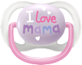 Schnuller ultra air happy Silikon, rosa/lila, 0-6 Monate PHILIPS AVENT