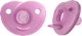 Schnuller Soothie Silikon, rosa/pink, 0-6 Monate PHILIPS AVENT