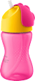 Trinkhalmbecher rosa, ab 12. Monat, 300ml PHILIPS AVENT