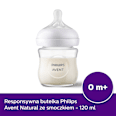 Szklana Responsywna Butelka Natural 120ml  PHILIPS AVENT