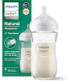 Biberon din sticlă Natural Response 1+ PHILIPS AVENT