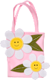 Filztasche Hase, Küken, Schaf, Karotte & Blume Dekorieren & Einrichten