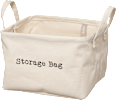 Aufbewahrungskorb faltbar, offwhite (30,5x26x20,5cm) keine Marke