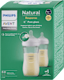 Sklenená dojčenská fľaša Natural Response, 240 ml - 1m+ PHILIPS AVENT