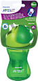 Lonček z gibljivo slamico - zelen, 12 m +, 300 ml PHILIPS AVENT