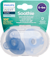 Cumlík Soothie 0-6 m - modrý PHILIPS AVENT