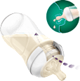 Sklenená dojčenská fľaša Natural Response - 1m+ PHILIPS AVENT