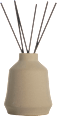 Duftstäbchen Raumduft in Keramikgefäß, greige/Duft: Feige (100ml) keine Marke