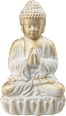 Keramikbuddha, gold keine Marke