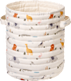 Aufbewahrungskorb aus Baumwolle mit Tiermuster (22x22x30 cm) keine Marke