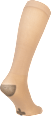 Kompressionsstrümpfe Größe L beige SolvaCare