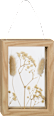 Glasbilderrahmen mit Trockenblumen Dekorieren & Einrichten