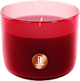 Duftkerze im Glas, True Glow, bordeaux Bolsius