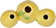Vase aus Keramik "Lemon" (20,5x10,5x9,5 cm) keine Marke