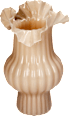 Korallenvase aus Glas rosa Dekorieren & Einrichten