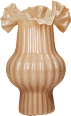 Korallenvase aus Glas rosa Dekorieren & Einrichten