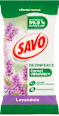 dezinfekční čisticí ubrousky s vůní levandule SAVO