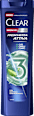 Shampoo uomo anti-forfora 3in1 freschezza attiva CLEAR Men