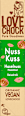 Schokoriegel Nuss Kuss  Haselnuss Reisdrink LOVECHOCK