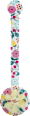 WC blok Floral Fest toilet tapes ECO