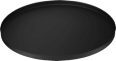 Metalltablett, rund, schwarz Dekorieren & Einrichten