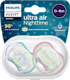 Schnuller ultra air Nightime 0-6 Monate sortiert PHILIPS AVENT