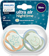 Smoczek Ultra Air nighttime 18m+ neutral PHILIPS AVENT