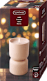Outdoorkerze mit LED, beige (16,5x10 cm) keine Marke