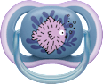 Schnuller ultra air Silikon, blau/rosa, 6-18 Monate PHILIPS AVENT