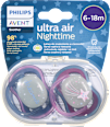 Силиконова залъгалка Nighttime, Мечти, 6-18м PHILIPS AVENT