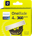 Náhradné holiace hlavice OneBlade 360  PHILIPS OneBlade