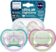 Smoczek Ultra Air night 0-6m girl PHILIPS AVENT