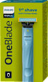 Električni brivnik 1st shave PHILIPS OneBlade