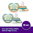 Smoczek Ultra Air nighttime 18m+ neutral PHILIPS AVENT
