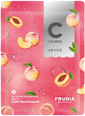 Maschera viso in tessuto alla pesca FRUDIA