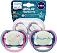 Smoczek Ultra Air night 6-18 m girl PHILIPS AVENT