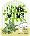 Maschera viso in tessuto lenitiva all'aloe lookATME