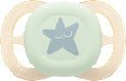 Schnuller ultra start Nighttime, lila/creme, 0-2 Monate PHILIPS AVENT