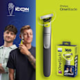 Elektrischer Rasierer, OneBlade 360 Face & Body QP2834/20           PHILIPS OneBlade