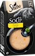 Nassfutter Katze Soup mit Huhn, Multipack (4x40 g) Sheba