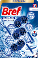 WC blok Color Aktiv Chlorine 3x50 g Bref