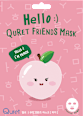 Tuchmaske Pfirsich Quret